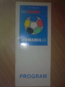 Programme Universitate European Championship 1972 (England, Germany, Holland...) - Picture 1 of 2