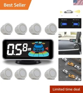 Advanced Auto Reverse Parking System with 8 Sensors & Adjustable Sound Alarms - Picture 1 of 10
