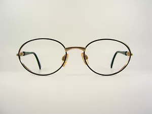 Rodenstock, luxury eyeglasses, oval, Gold plated, frames, NOS, hyper vintage - Picture 1 of 12