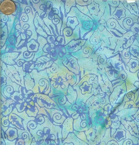 TONGA BATIK - PARADISO ISLAND - TIMELESS TREASURE - BTHY - 18"X44" - Bild 1 von 1