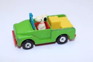 1966 Snoopy Aviva Druckguss LKW Vintage Spielzeug Hongkong ERDNÜSSE - Bild 1 von 3