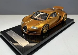 *SÚPER RARO* UU Modelo 1/18 Bugatti Veyron Mansory Oro LIMITADO 20 Piezas - Imagen 1 de 5