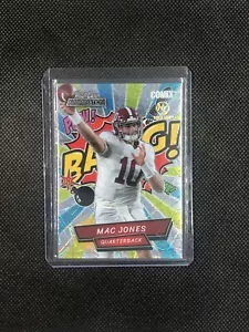 RARO!! MAC JONES - 2021 WILD CARD ALLUMINATION - COMIX HOLO-LUX #'d/12 - ROOKIE - Foto 1 di 4