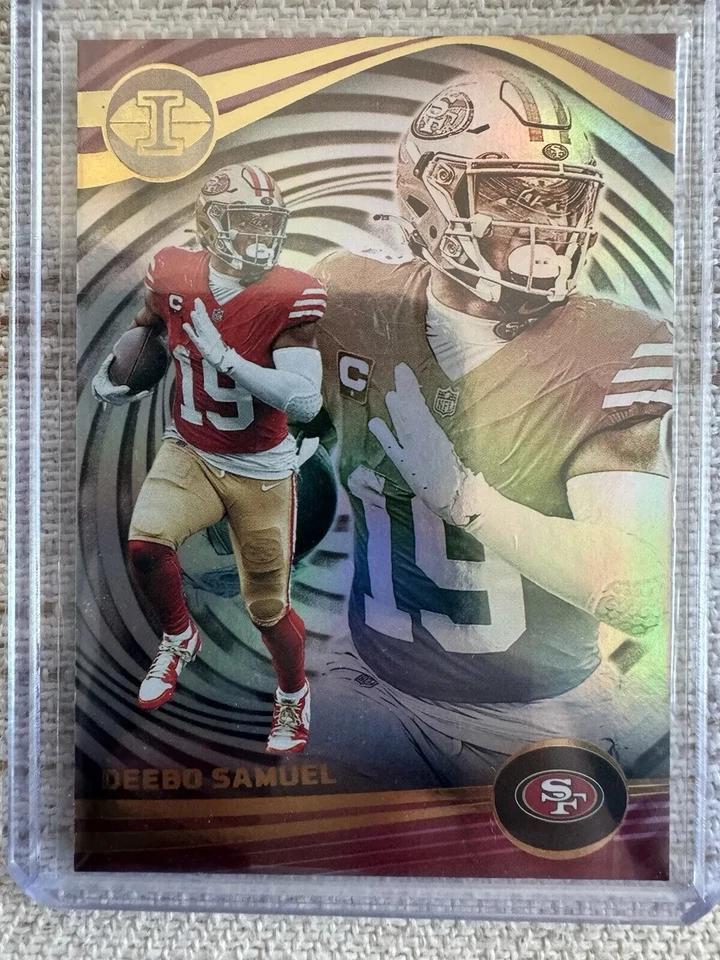 DEEBO SAMUEL - RARE ERROR 2023 Panini Illusions - #90 SF 49ers  SEE DESCRIPTION - Image 1 of 4