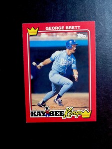 1990 Topps Kay-Bee Kings of Baseball GEORGE BRETT #4 Kansas City ROYALS