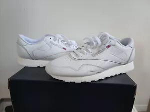 Reebok Clásico Cuero Plus Gris Beige 10 Blanco Club c 85 Nailon - Imagen 1 de 7
