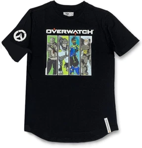 Camiseta manga corta gráfica de videojugador OVERWATCH para niños NUEVA - Imagen 1 de 3