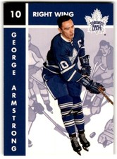 1995-96 Parkhurst 1966-67 George Armstrong #116 Toronto Maple Leafs