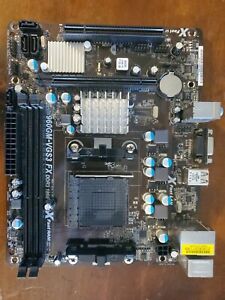 ASRock 960GM-VGS3 FX AMD AM3+ MicroATX Motherboard. FREE SHIP FROM OHIO!