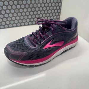 Brooks Shoes Womens 9 Dyad Running Purple Breathable Casual Sneakers Shoe - Picture 1 of 13
