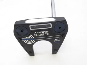 Used RH Odyssey Ai-One Cruiser Arm Lock #7 38" Putter Stroke Lab Steel Shaft - Picture 1 of 7