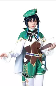 Genshin Impact Venti Cosplay Kostüm Spiel Halloween Outfit SM 10+ PC Deluxe - Bild 1 von 15