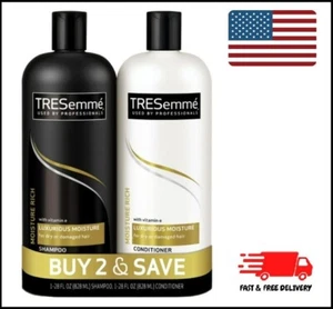 Tresemme Rich Moisture Shampoo, part of Heat Protectant System, 28 oz - Picture 1 of 5