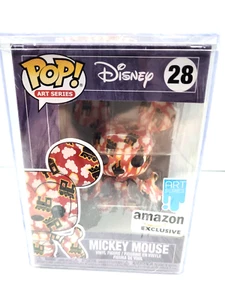 Funko Pop Art Series Disney Mickey Mouse 28 Amazon Exclusive Sealed Hard Case - Picture 1 of 7