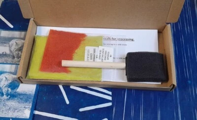 Alternative Photography Cyanotype Set Kit Makes 200ml Sensitizer Sun Print Art - Image 1 of 4