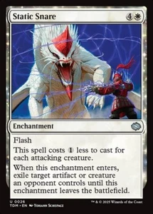 *MtG: 4x Static Snare - Tarkir: Dragonstorm Uncommon - magicman-europe* - Bild 1 von 1