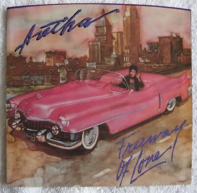 Aretha Franklin, "Freeway of Love" Picture Sleeve 45 Vinyl, Arista, 1985 - Image 1 of 4
