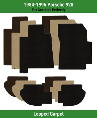 Передние и задние коврики Lloyd Classic Loop для Porsche 928 1984-1995 годов выпуска  - Изображение 1 из 4