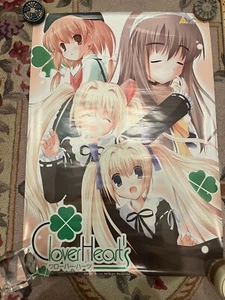 Clover Hearts 2003 Visual Novel Anime Poster B2 Japan Collection C5 - Bild 1 von 6