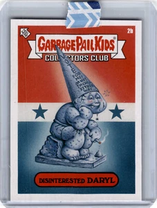 2021 Topps Garbage Pail Kids GPK Collectors Club Desinterested Daryl - Bild 1 von 2