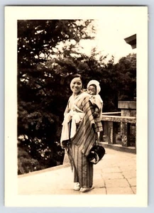 Foto histórica Japón anterior a la Segunda Guerra Mundial, Hase Kannon, Kamakura (1930) RARA - Imagen 1 de 2