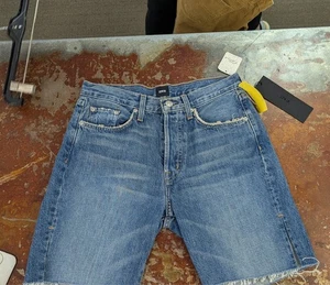 NWT Edwin Cai Short in cove woman’s SZ 28 7" inseam - Picture 1 of 7