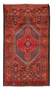 Traditional Vintage Hand-Knotted Oriental Carpet 3'4" x 5'10" Wool Area Rug - Picture 1 of 9