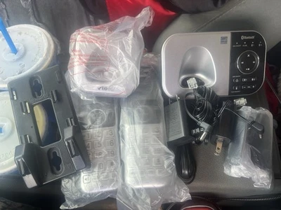 Беспроводная система ответа Vtecy Vs112-2 2 трубки со смарт-блокировщиком вызовов - Изображение 1 из 2