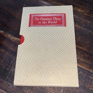 The Greatest Thing in the World von Henry Drummond Softcover Booklet mit Schuber - Bild 1 von 3