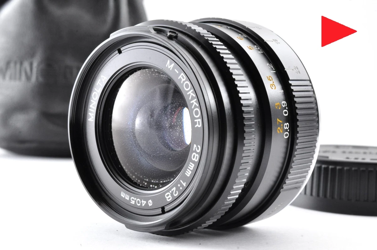 Minolta f/2.8 Camera Lenses 28mm Focal for sale - eBay