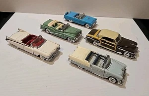 Lot Of 5 Franklin Mint Precision Models of 1987 Issues 1:43 scale ALL Excellent - Picture 1 of 24