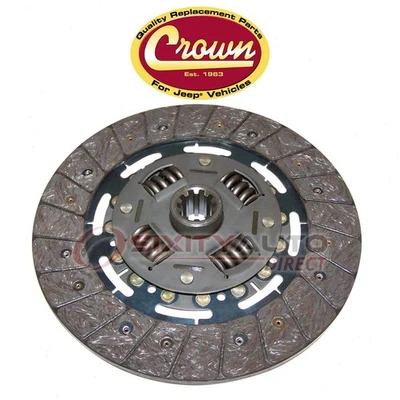 Crown Automotive Clutch Friction Disc for 1959-1966 Jeep CJ3 2.2L L4 - qr - Изображение 1 из 4