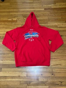 Boston Red Sox 2007 World Series Hoodie Sweatshirt Herren Gr. XL rot MLB Authentic - Bild 1 von 6