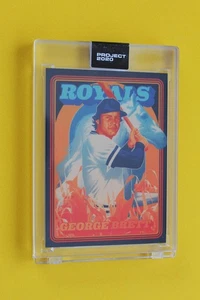 2020 TOPPS PROJECT 2020 GEORGE BRETT #175 W/BOX IN HAND - Picture 1 of 3
