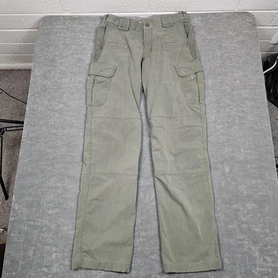 Calça Tática Masculina 5.11 32x34 Verde Flex-Tac Ripstop Carga Trabalho Caminhadas Ao Ar Livre - Imagem 1 de 4