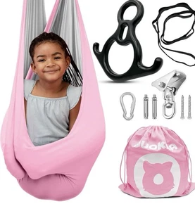 Kit Columpio Sensorial Quokka Rosa Nuevo Sellado 200 Lbs Niños Adultos TDAH Autismo - Imagen 1 de 5