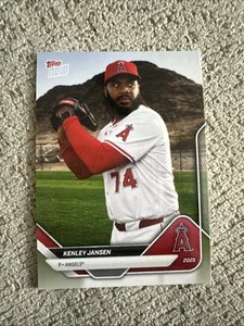 Kenley Jansen 2025 Topps Now Road to Opening Day Los Angeles Angels #OD-112 - Foto 1 di 3