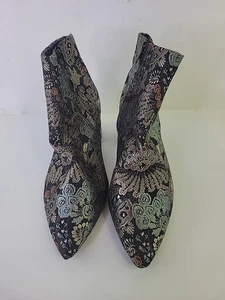 Alex Marie Tionna Blockabsatz Stiefeletten Brokat, Größe 9,5. - Bild 1 von 16