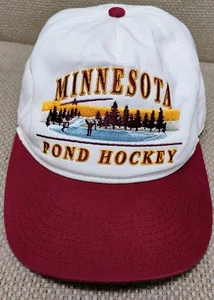 MINNESOTA POND HOCKEY DRUCKKNOPFLASCHE MÜTZE CELLY HOCKEY CO. - Bild 1 von 7
