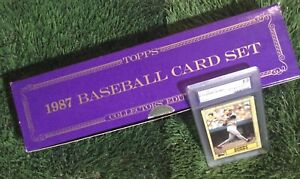 1987 Topps Tiffany Baseball Complete Factory Set 792 Cards Bonds McGwire Jackson