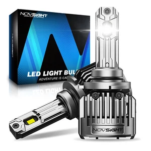 NOVSIGHT 9006 LED Headlight Bulbs Low Beam Conversion Kit 180W 36000LM White - Foto 1 di 17