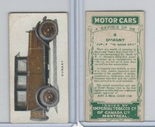 C22 Imperial Tobacco, Motor Cars, 1921, #8 Durant