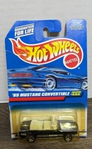 1997 Mattel Hot Wheels Collector #455 '65 Mustang Convertible 1:64 Diecast NEW - Picture 1 of 8