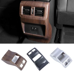Cubierta de ventilación trasera con salida de aire trasera para automóvil de madera de melocotón para Nissan Rogue 2021-2024 - Imagen 1 de 4
