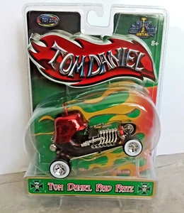 Toy Zone Tom Daniel Rad Ratz Red Baron Black & Red 1:43 Iron Legends Hot Rod - Foto 1 di 2