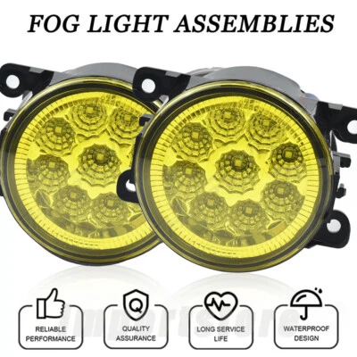 Juego de 2 faros antiniebla parachoques para Mitsubishi Outlander Sport ASX RVR 2007-2020 Foto 1 de 4