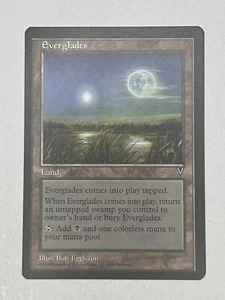 Everglades Visions a prueba de artistas para Magic The Gathering firmado por Bob Eggleton - Imagen 1 de 2