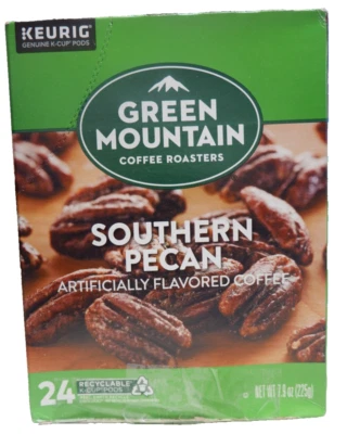GREEN MOUNTAIN COFFEE® Green Mountain Coffee Southern Pecan Coffee K-Cups, 24/box KEURIG EXP 03-27