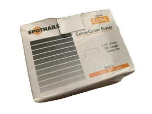 CLAVOS DE CIERRE DE CARTÓN CC58C (Cantidad: 2.000) GRAPAS 1-1/4" Corona - 5/8" Longitud - Imagen 1 de 10