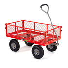 Gorilla Cart Heavy Duty Steel Mesh Utility Wagon Cart